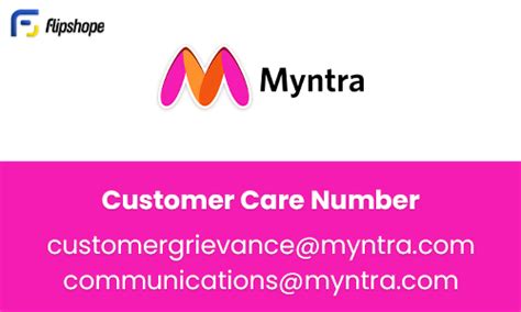 Myntra Customer Care Numbers, Email Id's & Support Citywise!.